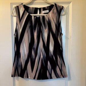 Calvin Klein sleeveless blouse in Medium